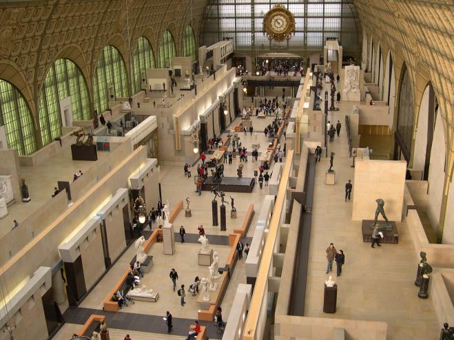  Vue générale de l'intérieur du musée d'Orsay